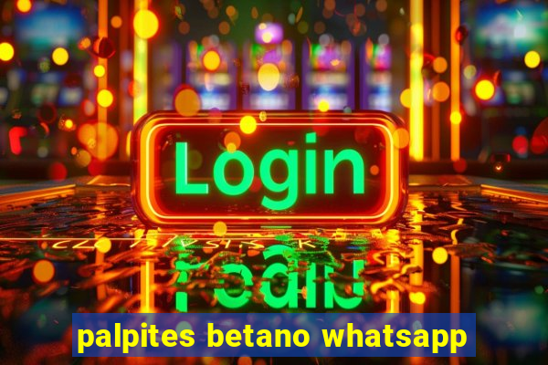 palpites betano whatsapp